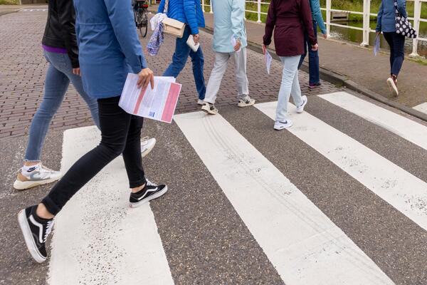 Wandelroutes langs vrijwilligersorganisaties