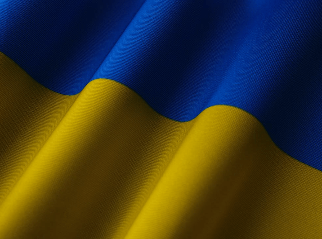 Kleuren van de vlag van Oekraine